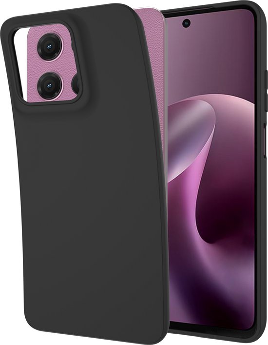 Just in case Soft Design Motorola Moto G17 / G17 Power Back Cover Zwart