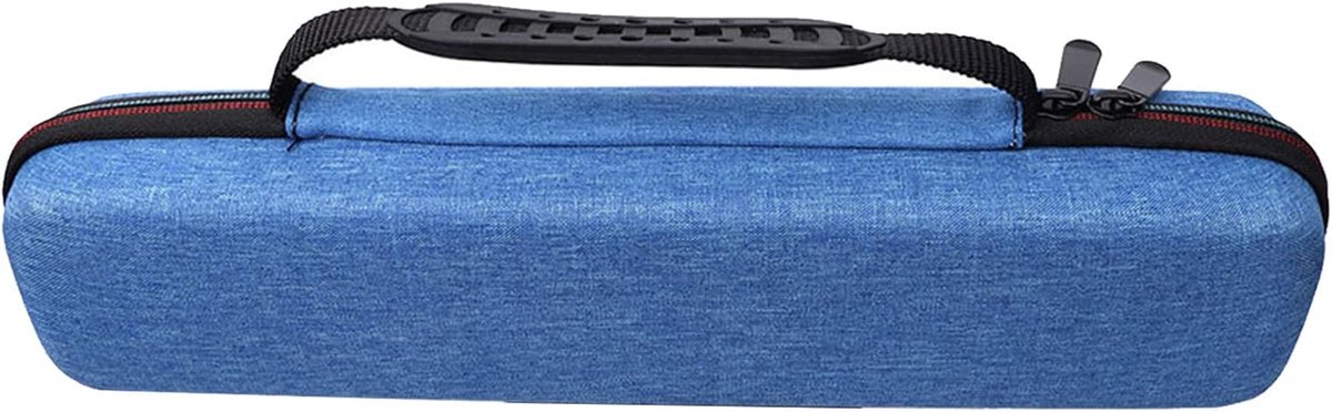 Stijltang Tas - Reis Opbergtas - Hitte Bescherming - Duurzame EVA Bescherming - 35 x 9 x 9 cm - Blauw