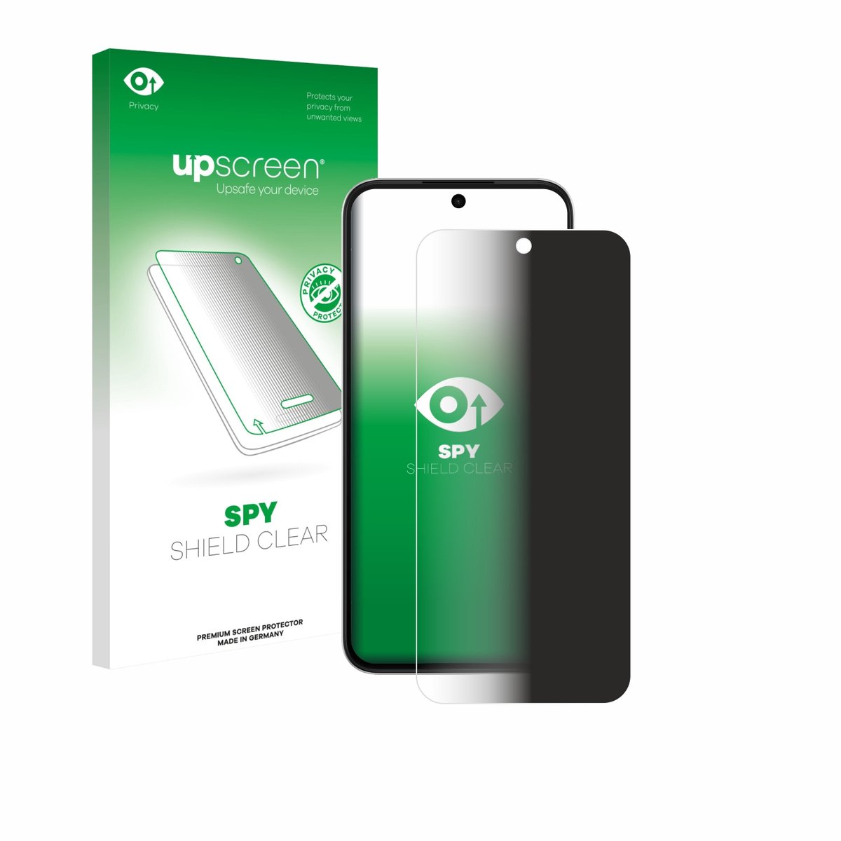 upscreen - privacy screenprotector voor Oppo A6s 5G - Folie Beschermfolie Blauwlichtfilter