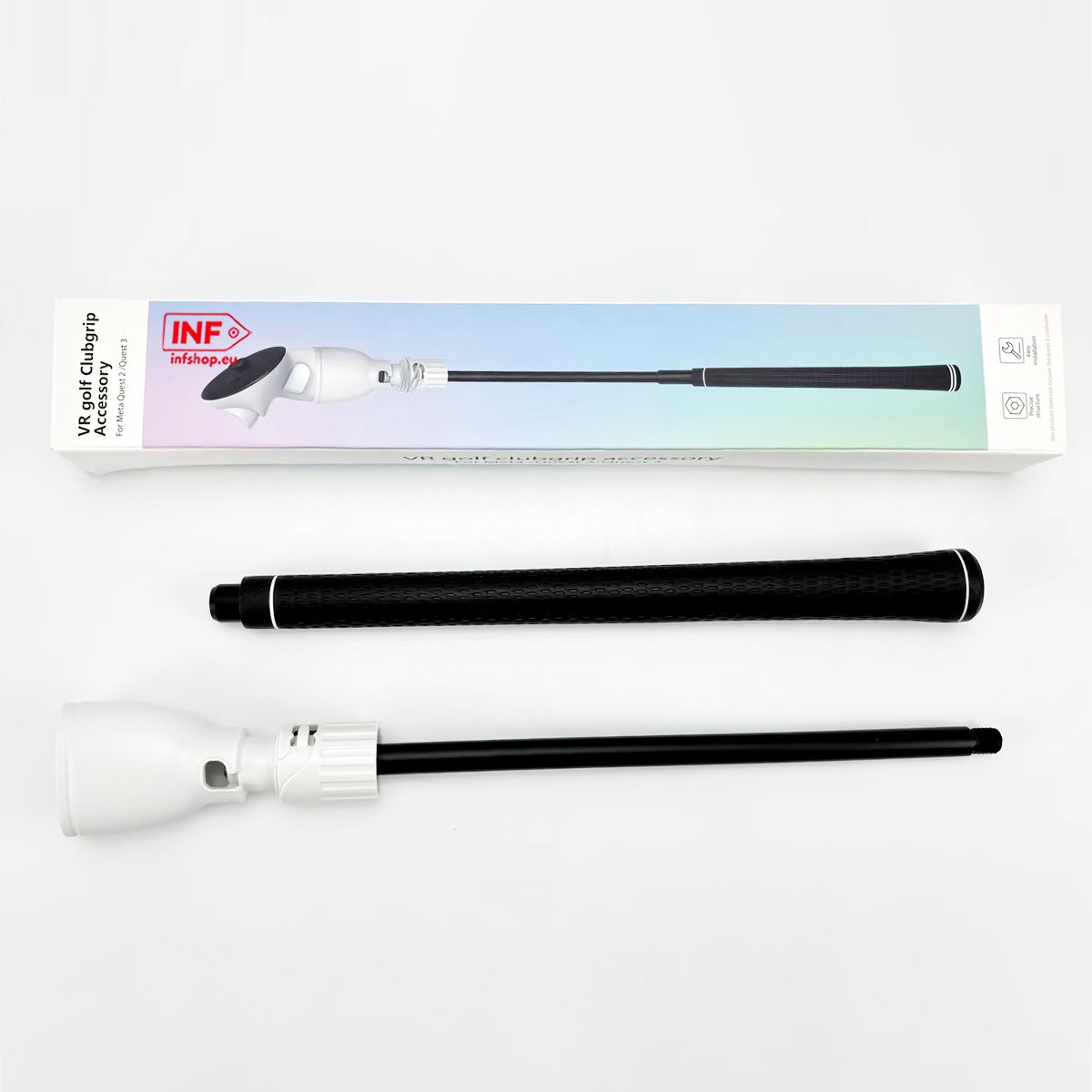 Meta Quest 3 Golfclub Tennisracket Honkbalknuppel VR Accessoires thumbnail 2
