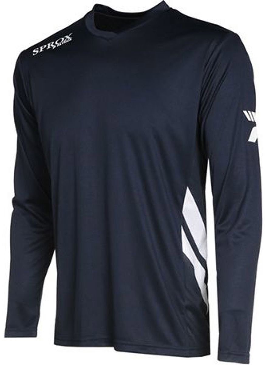 Patrick Sprox Voetbalshirt Lange Mouw Heren - Marine | Maat: S