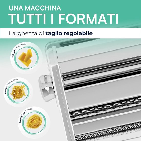 Pasta Machine - Pasta Maker - Pasta Tool - kookgerei hulpmiddel van Merkloos — afbeelding 2