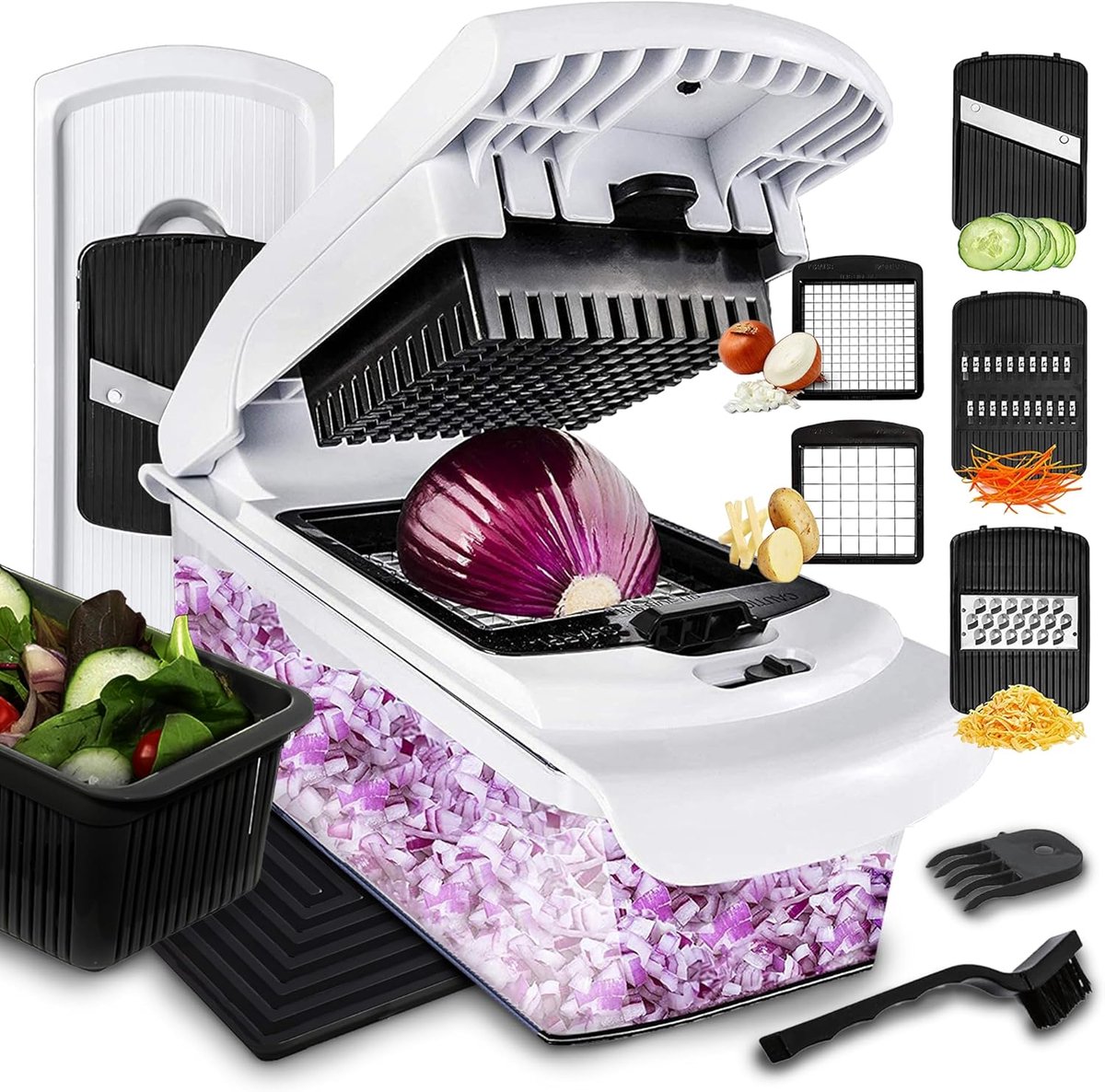 Mandoline Groentesnijder – Groentesnijder – Keuken Snijder - snij toolset pro