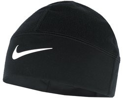 NIKE ACCESSOIRES - nike therma-fit fleece beanie - Muts running - Zwart, wit