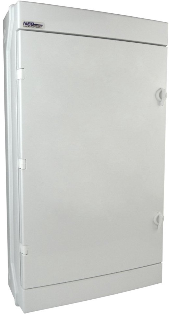 Verdelingkast Natte Ruimtes - Groepenkast - Veilige Stroomverdeling - IP65 Waterdicht - 36 Modules - Grijs