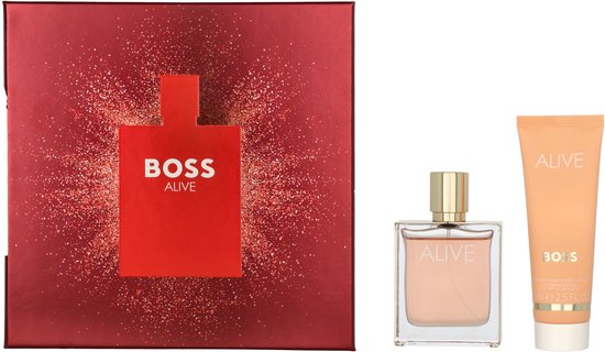 Hugo Boss Alive Geschenkset Eau de Parfum Spray 50ml + Bodylotion 75ml 125 ml