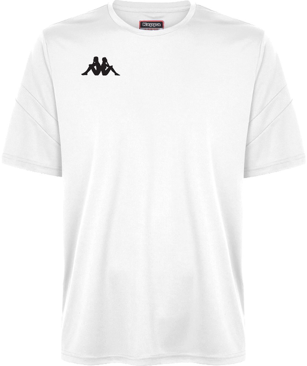 Kappa Dovo Shirt Korte Mouw Heren - Wit | Maat: S