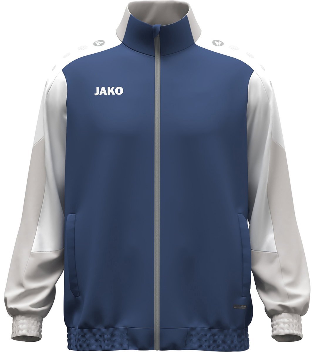 Jako Dynamic Presentatiejack - Nachtblauw / Wit / Lichtgrijs | Maat: M