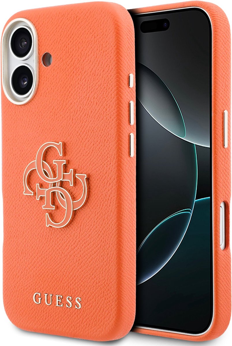 Guess Telefoonhoesje voor iPhone 17 - MagSafe geschikt - Oranje