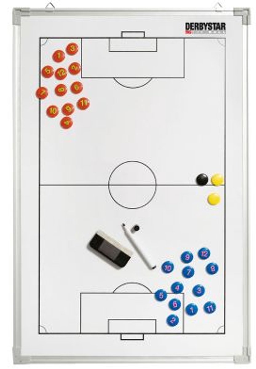 Derbystar Tactiekbord Voetbal 45x30CM Sporttas - One Size