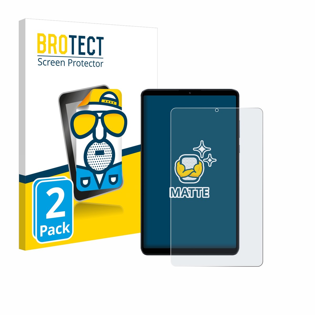 BROTECT - Screenprotector voor Xiaomi Redmi Pad SE 8.7 - Folie Beschermfolie matte 2 Stuks
