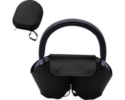 Case geschikt voor AirPods Max - Zwart - Set - Cover - Hoesje - Volledige Bescherming - Stevig