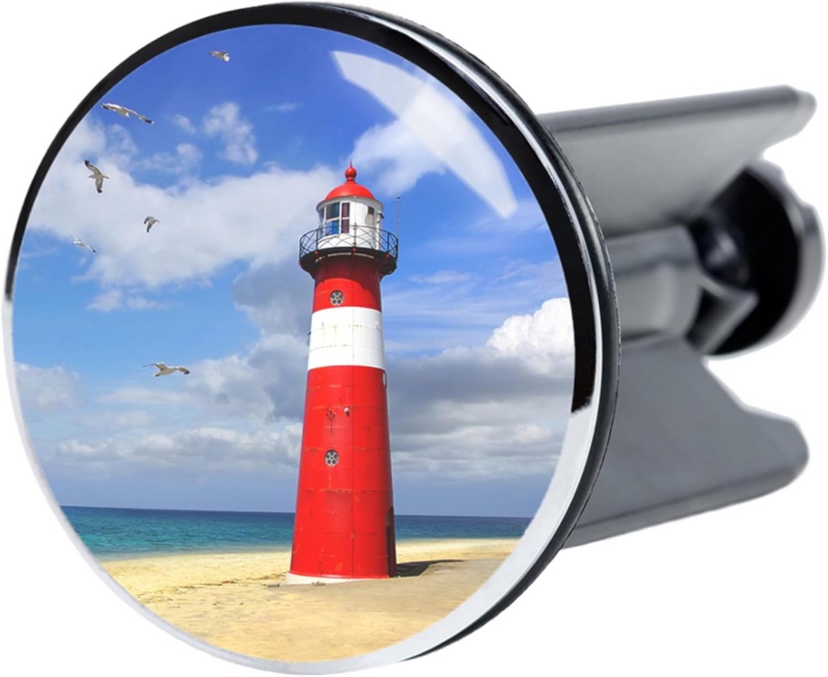 Wastafel Stop Universeel Vuurtoren Design - Lekvrije Rubberen Afdichting