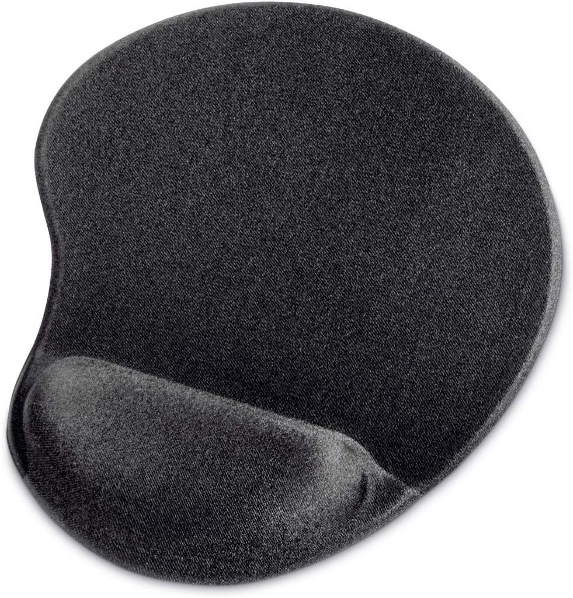 Ergonomische muismat zwart voor optimale comfort