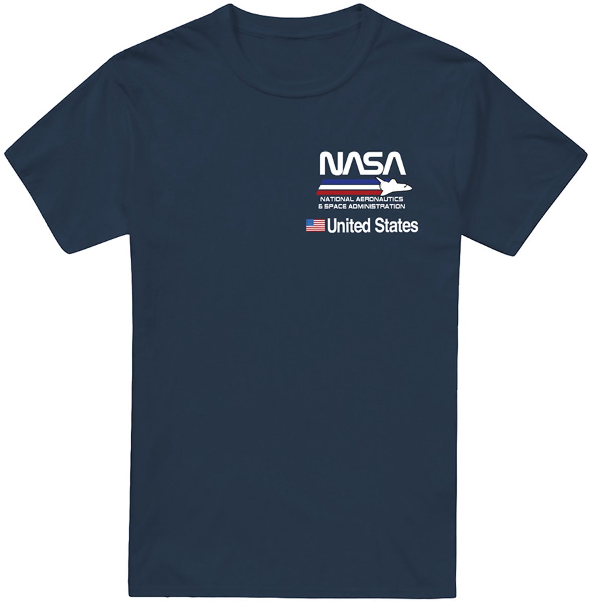 Nasa Plane Aeronautics Heren T-Shirt - Marineblauw - XL