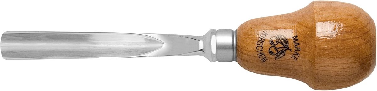 Gebogen Beitel Set - V-vormig en Gebogen Gesneden Beitels voor Houtbewerking - 6mm