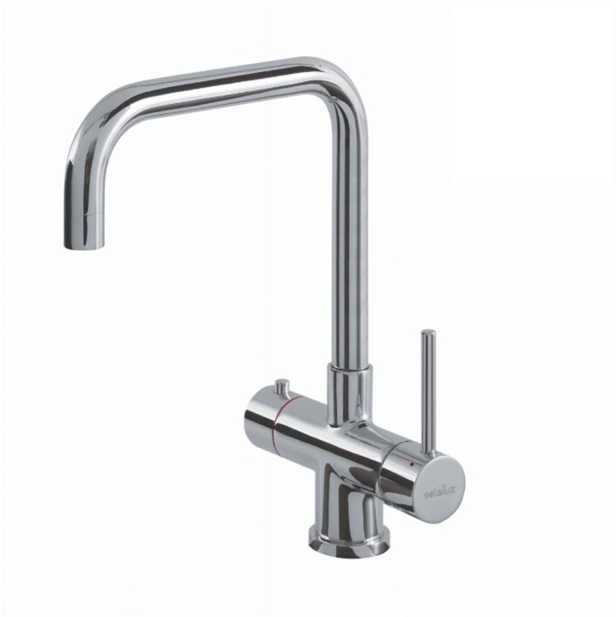 Selsiuz 351218 Push & Turn 3-in-1 Haaks Chrome Chroom met Combi (Extra) Boiler