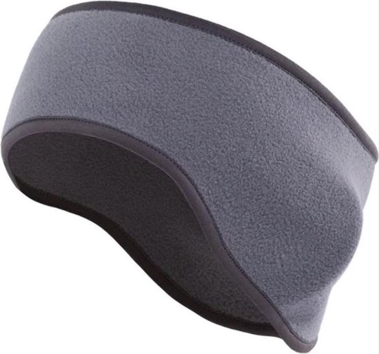 Scoby - Haarband - Oorwarmer - Hippe Hoofdband - Winteraccessoire - Headband - Grijs