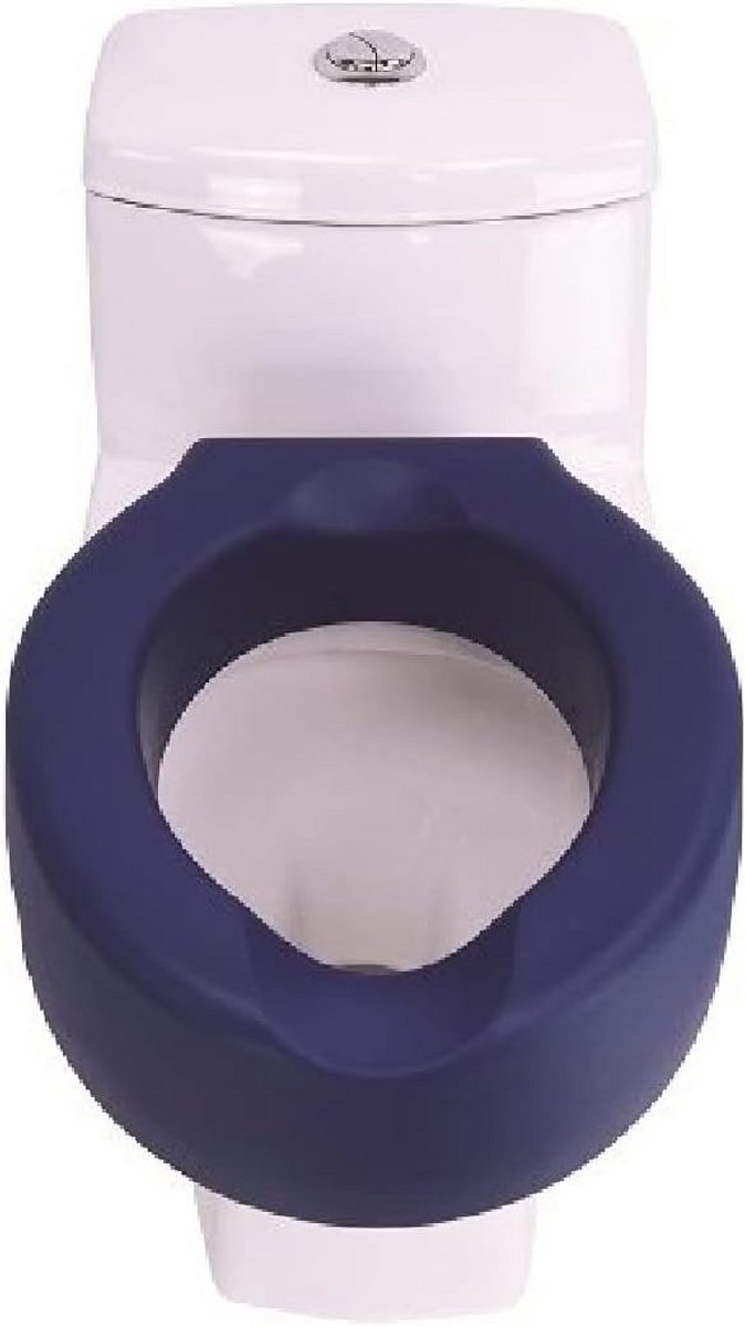 Verhoogd Toiletzitting met Zachte Bovenkant voor Comfort en Ondersteuning