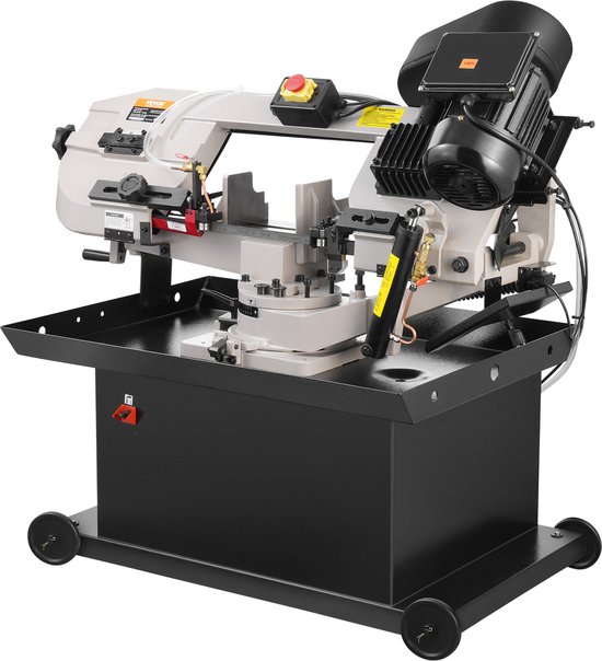 Metaalsaadzaag VEVOR Metaallintzaag 1,1 Kw 7 X 8,25 Inch Zaagcapaciteit Horizontaal En ...