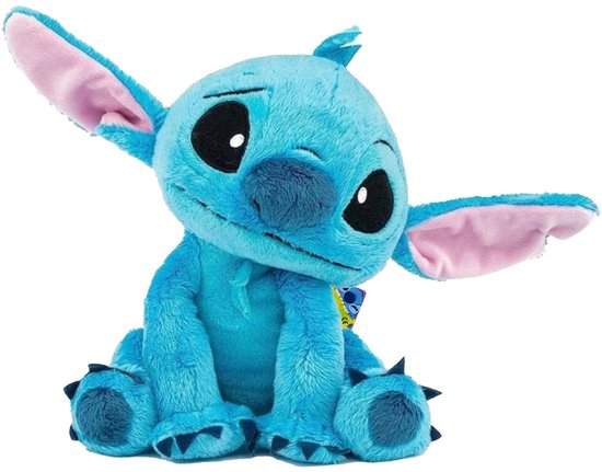 Disney - Lilo & Stitch - Stitch - 25 cm - Pluche - Blauw - Alle leeftijden - Knuffel