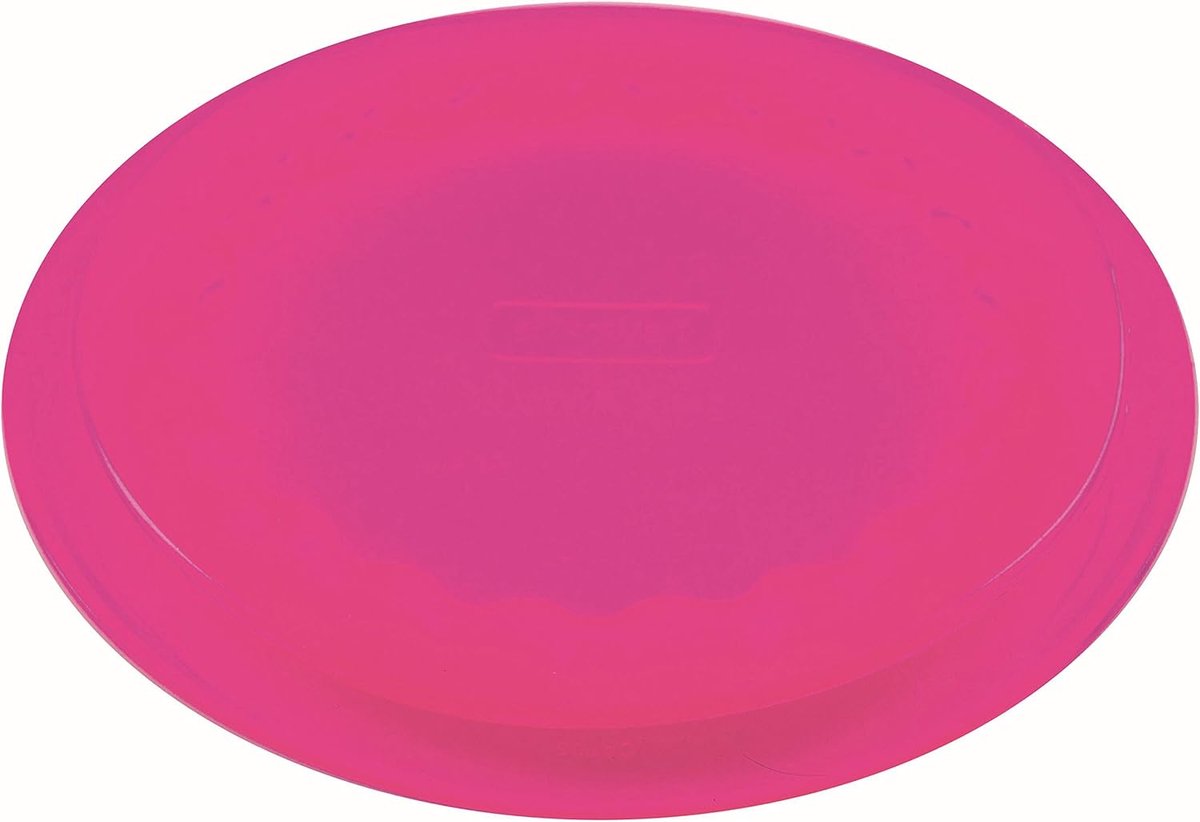 Siliconen Deksel - Vershouddeksel - Voedsel Bewaren - Luchtdichte Sluiting - 16x16cm - Roze