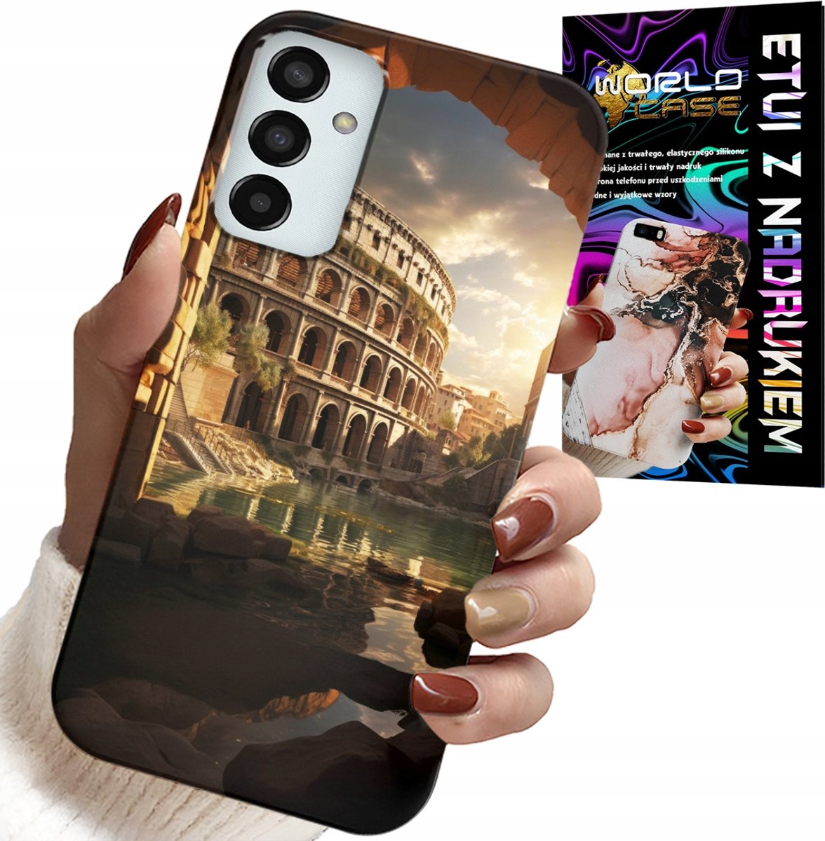 HOESJE VOOR SAMSUNG GALAXY M13 4G - ROME COLOSSEUM ROMEINEN OUDHEID
