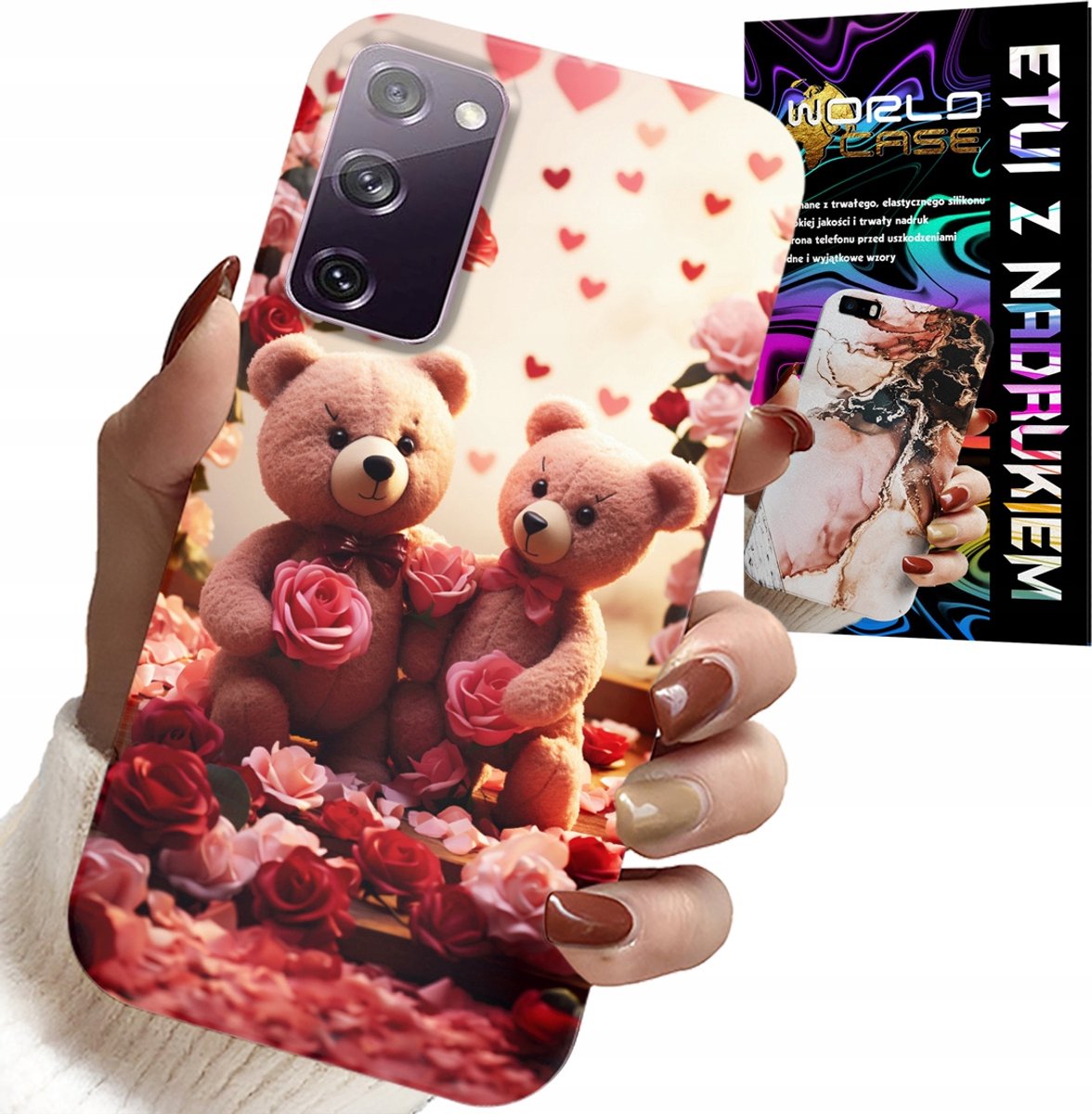 Hoesje voor Samsung Galaxy S20 FE - Teddyberen, Love You, Harten, diverse patronen