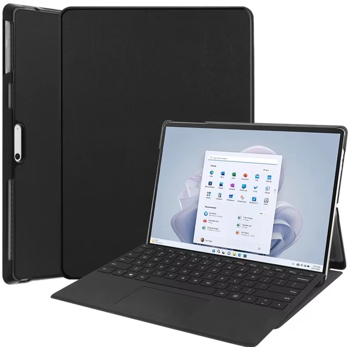 EtuiTab - Tablethoes - Microsoft Surface Pro - 13 inch - Zwart