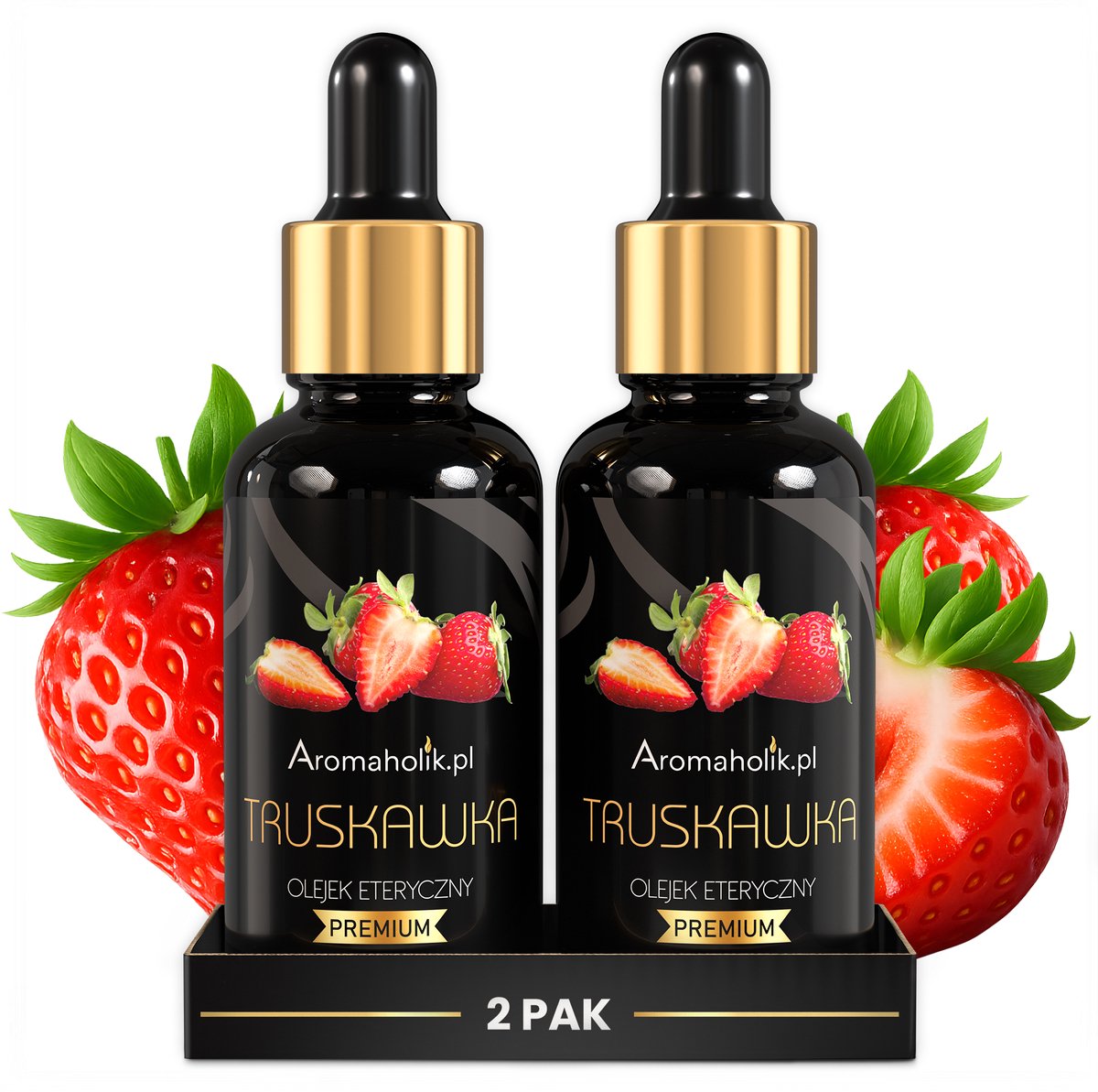 Aromaholik - Essentiële Olie Set - Aardbei - 60 ml - Natuurlijk