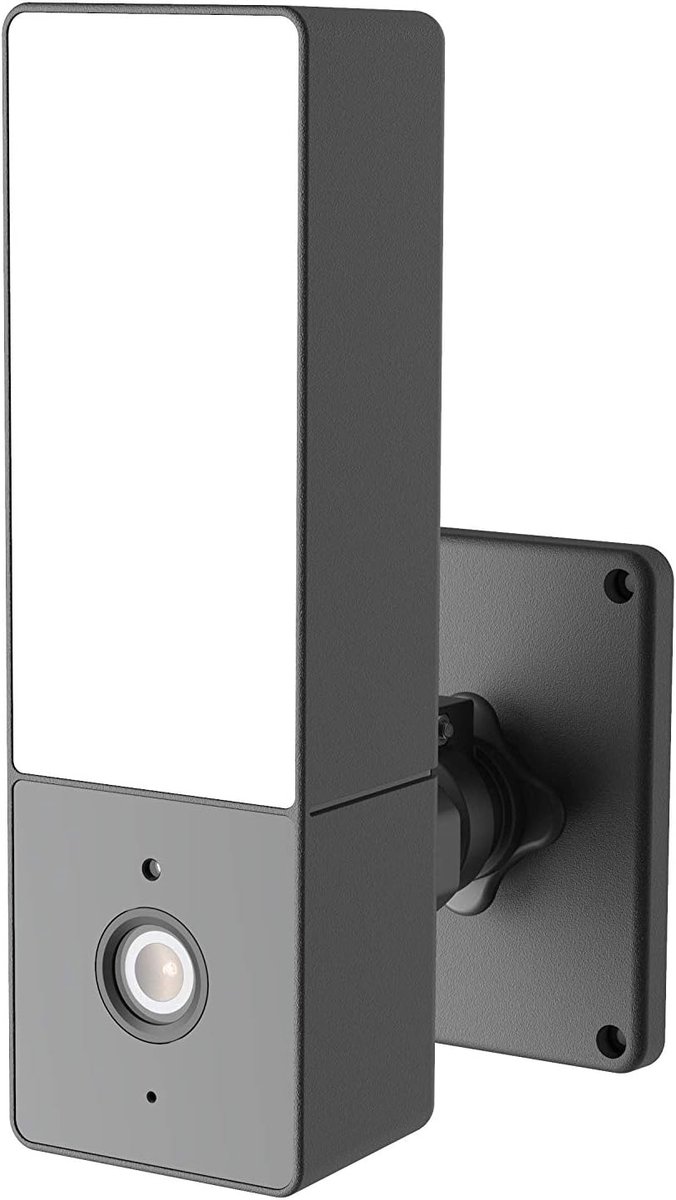 Draadloze Buiten Camera - Beveiligingscamera IP65 - Huis Beveiligen - Automatische Verlichting Nachtzicht - 11cm Hoog - Antraciet
