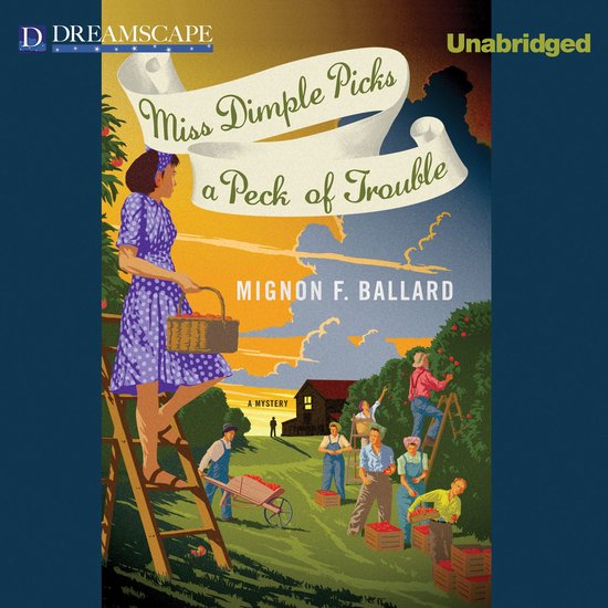 Miss Dimple Picks a Peck of Trouble - cover