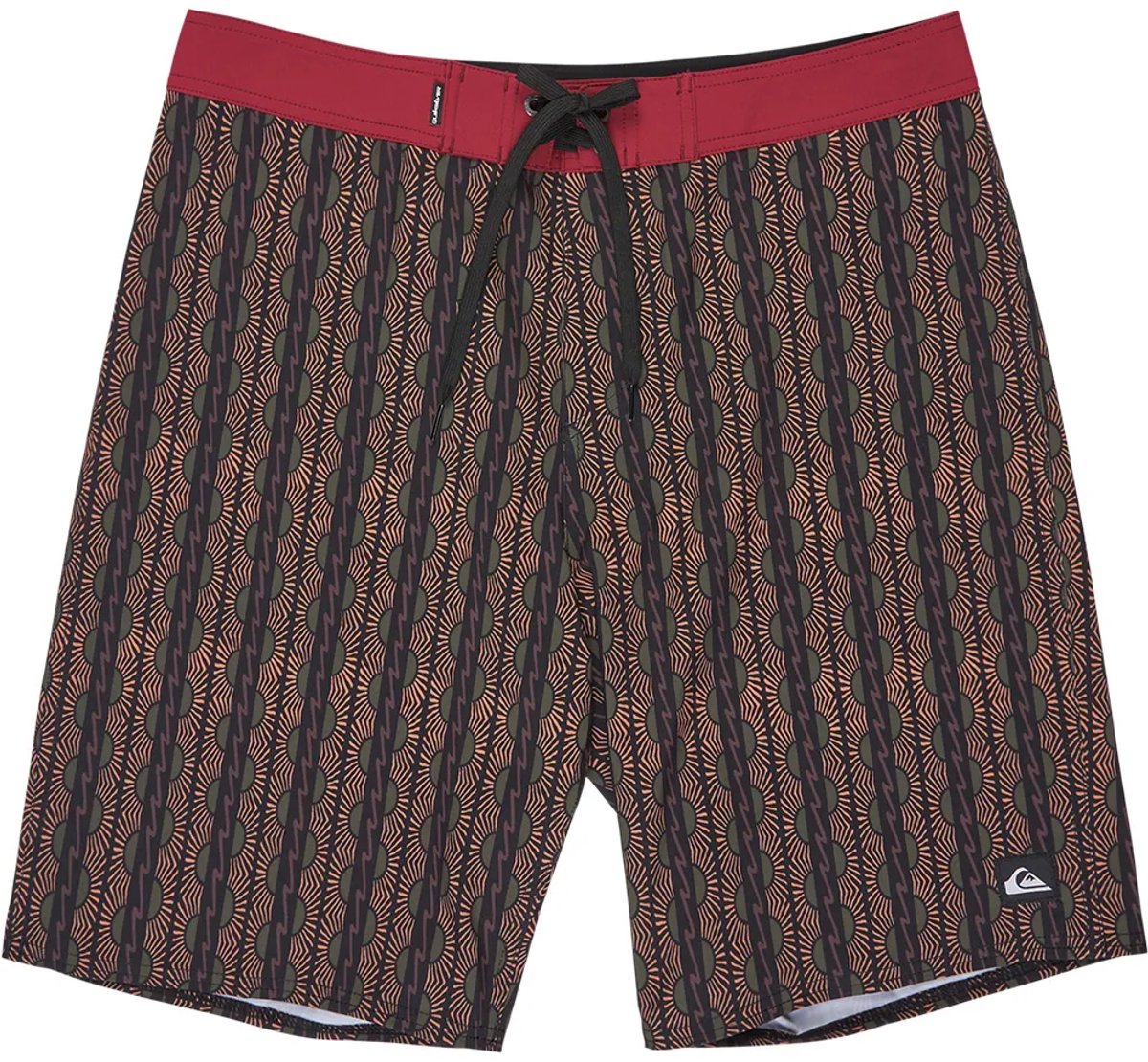 Quiksilver Surfsilk Straight 20´´ Zwembroek 34 Man Zwart