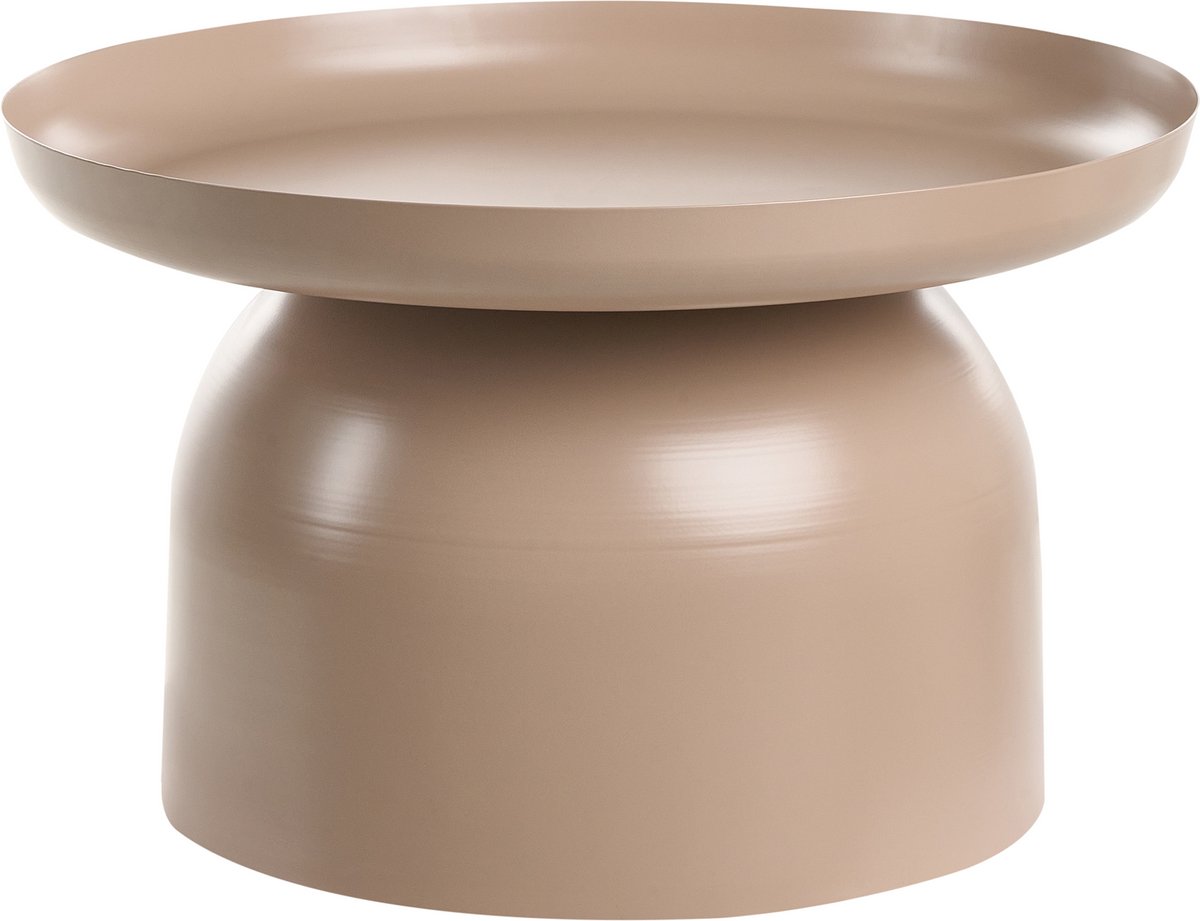 BELIANI TAGGART - Salontafel - Taupe - IJzer