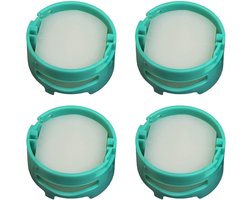 Vervangende Cartridges - Geur Neutralisator - Stofzuiger Fris - 4 Stuks Set - 41x41x25mm