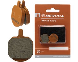 Meroca MS-04D Serie - Remblokken - Półmetaliczne - Hayes Compatibel - Oranje
