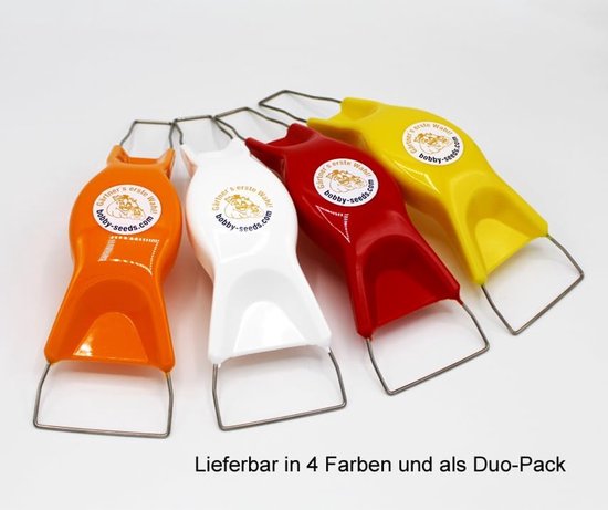 Handwieders - Onkruidwieders - Tuinonderhoud - Ergonomische vorm - 25 cm lang - Rood — afbeelding 3