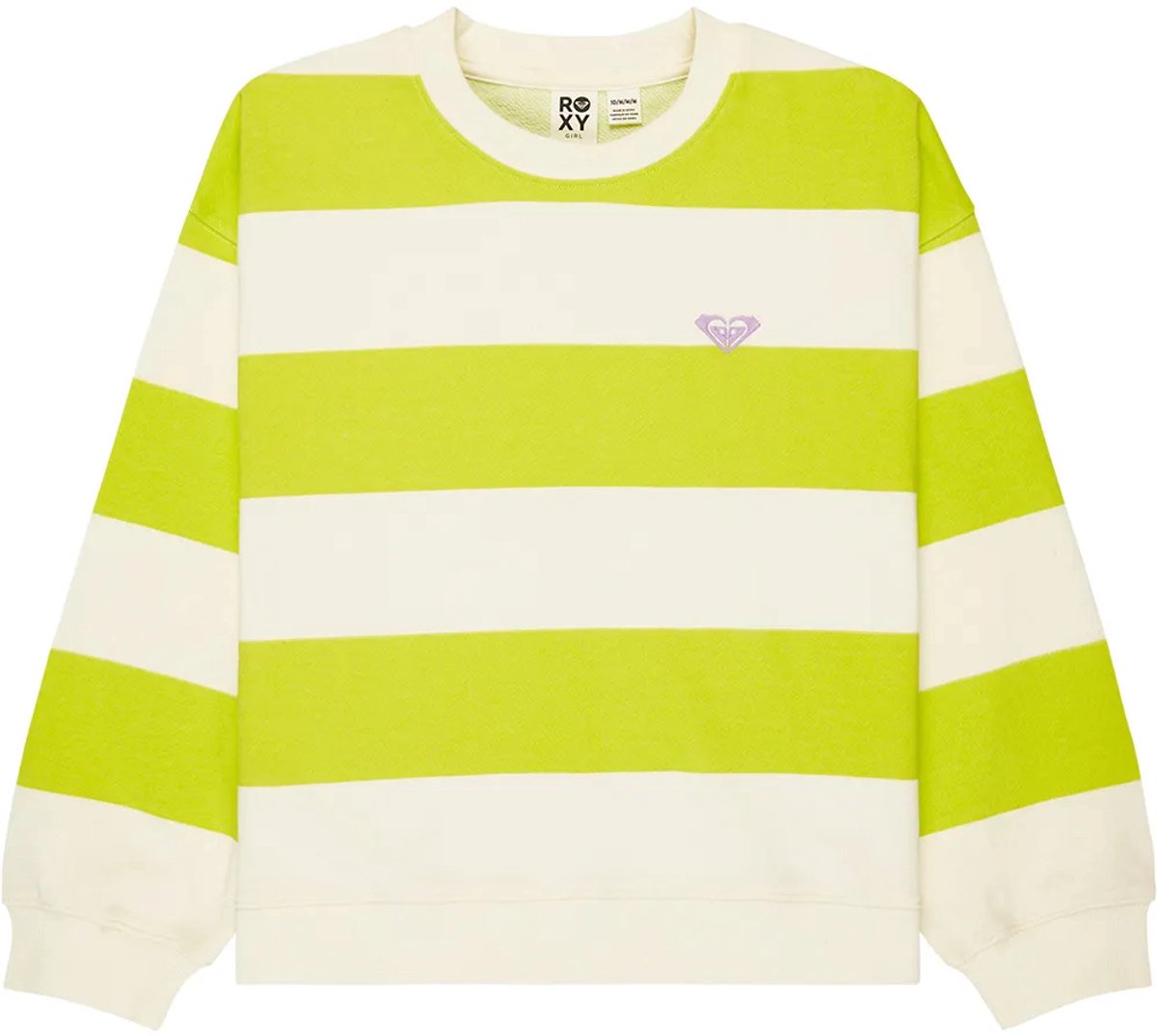 Roxy Little Things Sweatshirt 14 Years Meisje Groen