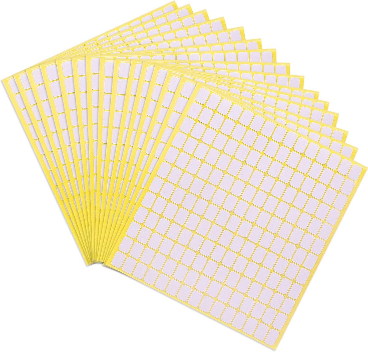 Etiket Stickers - Kleine Labels - Organiseren Thuis - Mat Wit Papier - 13x8mm - Wit