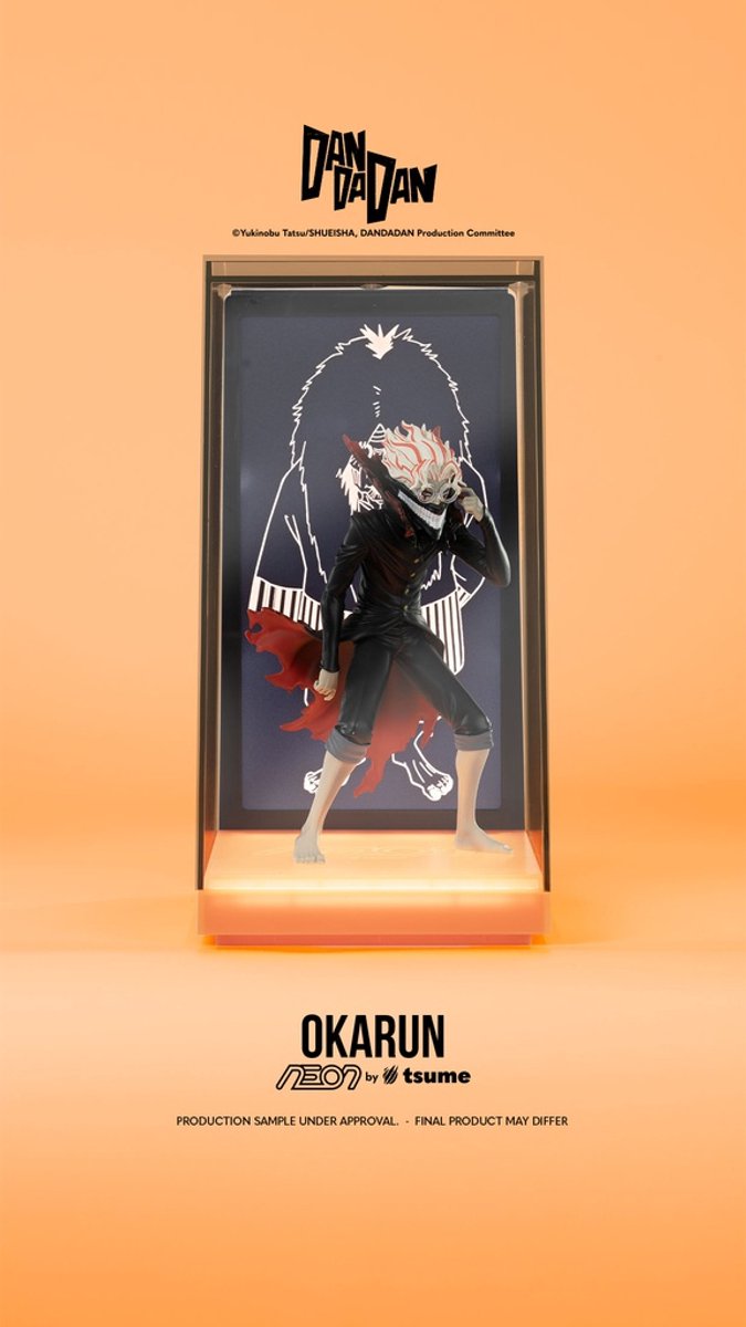 Tsume Okarun - Dandadan - Neon by Tsume - Lighted Display Figure Set Figuur