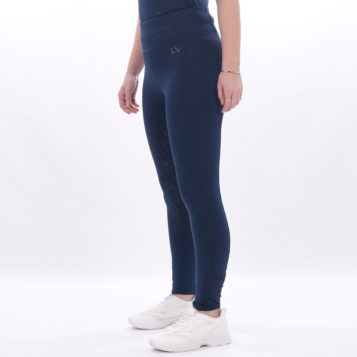 La Valencio Paardrijlegging La Valencio Lvxombo Full Grip Donkerblauw - 44