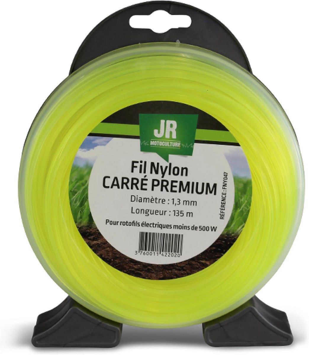 Premium Nylon Tuinvijzel - 1,3 mm Vierkant Nylon Koord
