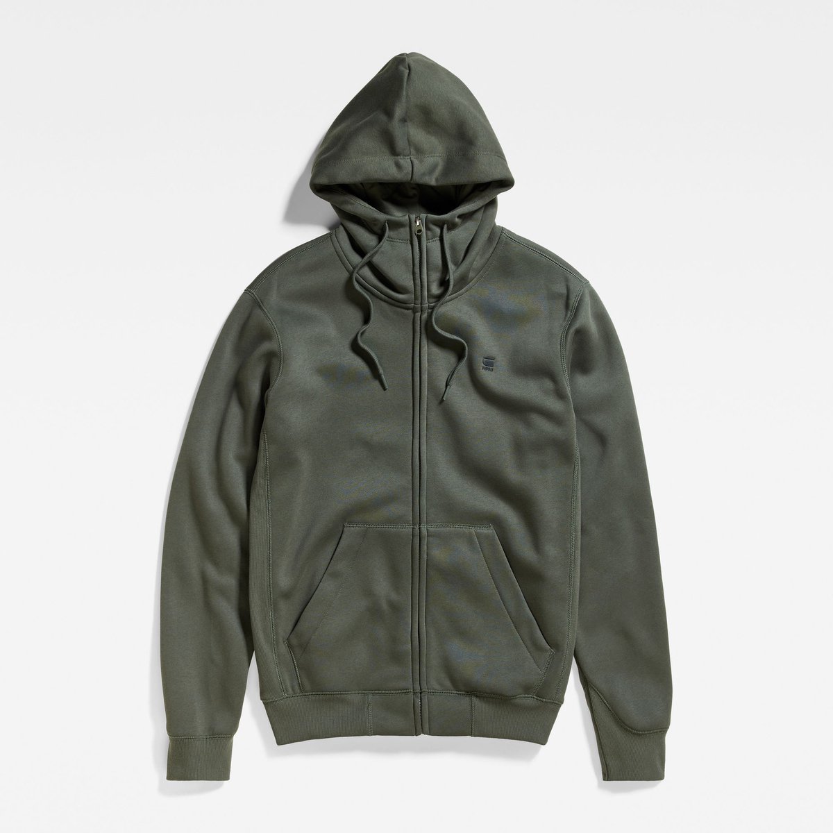 G-Star Premium core hdd zip sw ls Heren Joggingbroeken Zilver