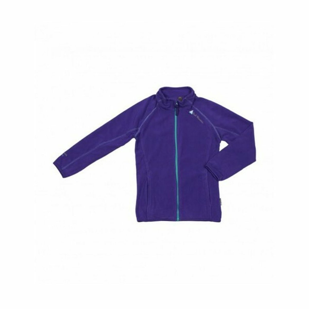 Microfleece sweatshirt met volledige rits voor meisjes Peak Mountain Fafone Blauw
