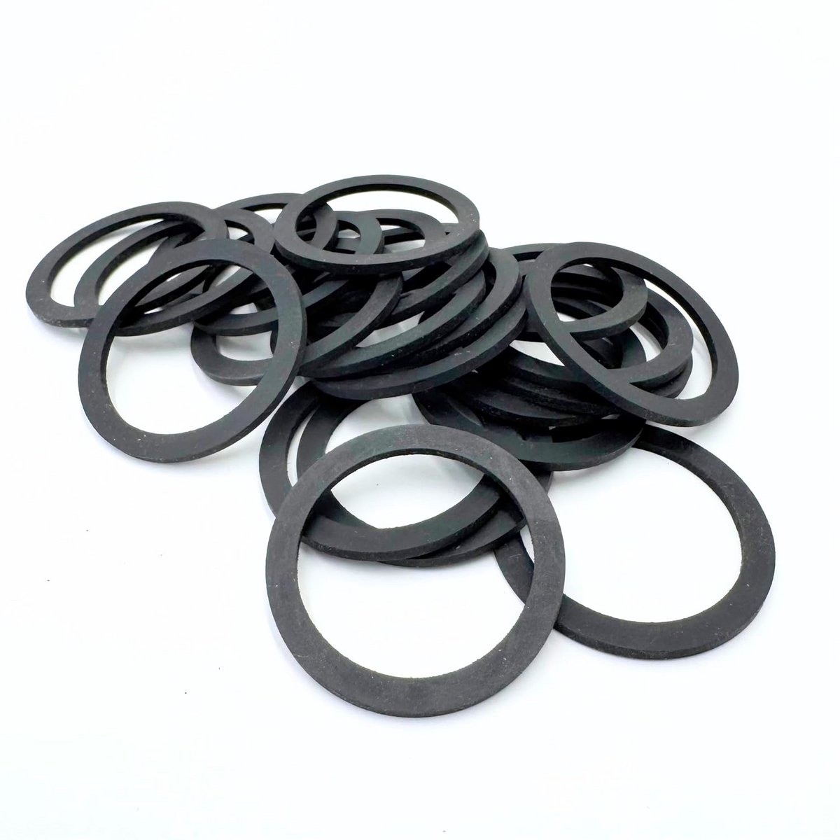 EPDM Platte Afdichtingen 1 Inch - Set van 5 Rubberen Ringpakkingen voor Isolatie en Afdichting