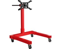 Froadp Motorsteun 570 kg met 361° draaibare motorhouder, motorheffer, incl. wielen