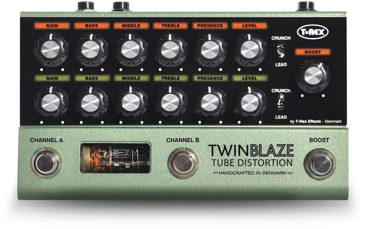 T-Rex TwinBlaze Tube Distortion - Distortion voor gitaren