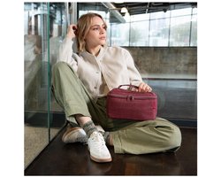 reisenthel travelling - Toilettas 27 cm (twist maroon)
