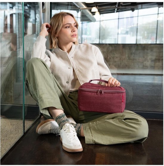 reisenthel travelling - Toilettas 27 cm (twist maroon)