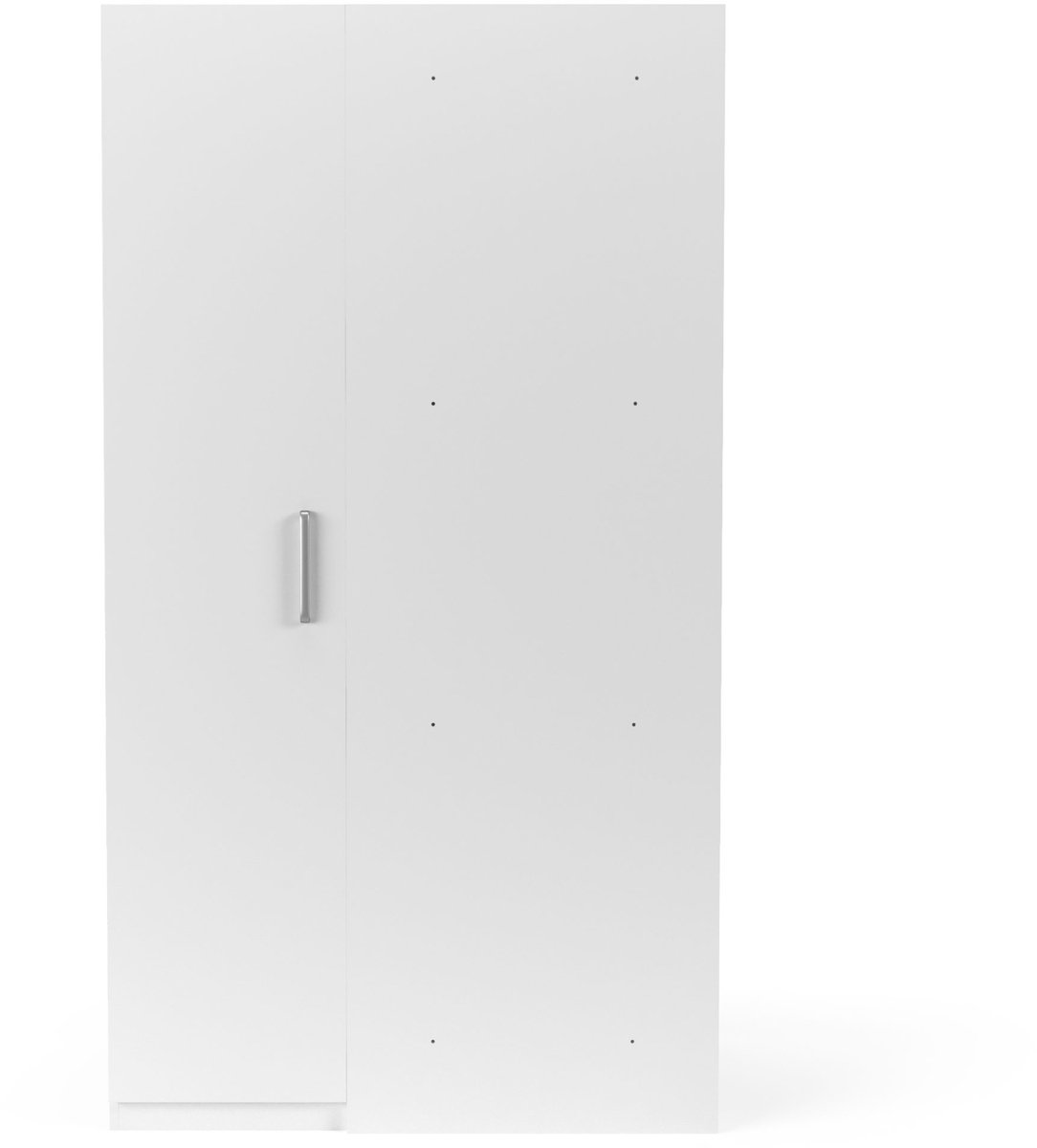 Wasophoogte® Opbergkast - Zijkast voor wasmachine kast - Module L2 - 700(D)*1150(B)*2110(H) mm - Wit